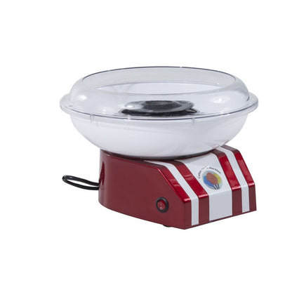 Red and White Candy Floss Machine 450W