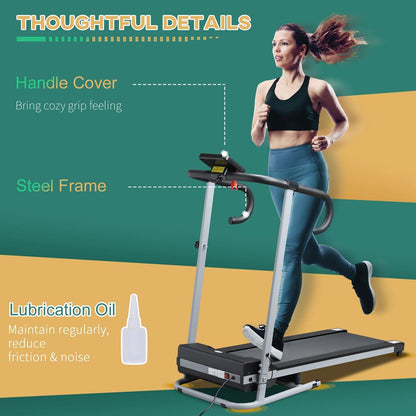 Electric Treadmill Foldable 1.25HP