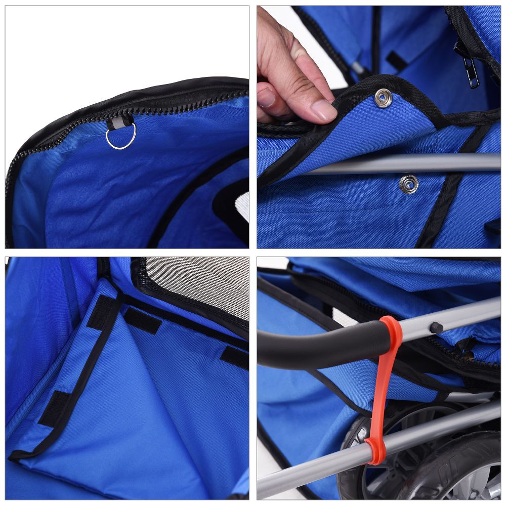 Pet Stroller Blue