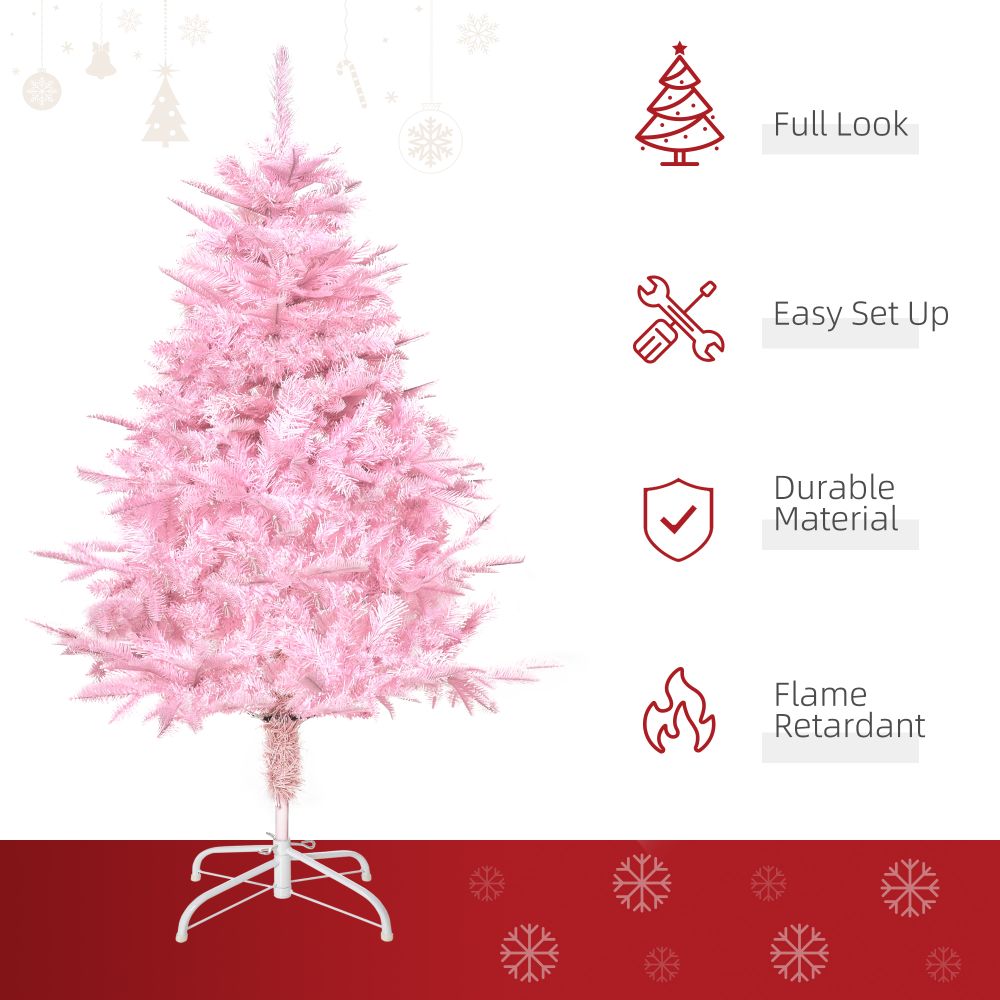 Pink 4ft Artificial Christmas Tree