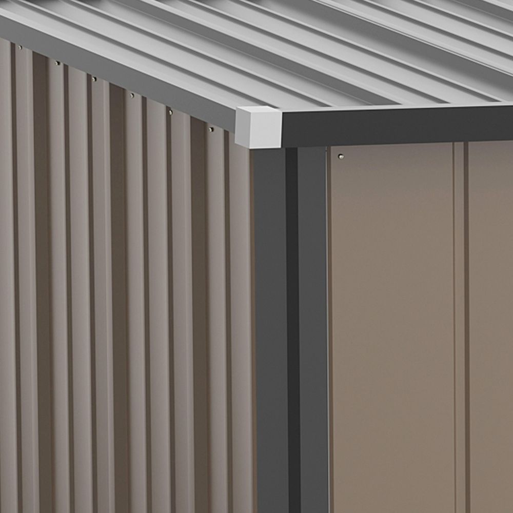 Garden Storage Shed with Lockable Door