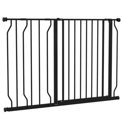 Dog Stair Gate Wide Black