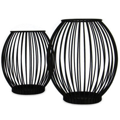 Cage Candle Holders x2