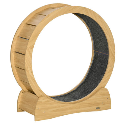 Wooden Cat Exercise Wheel