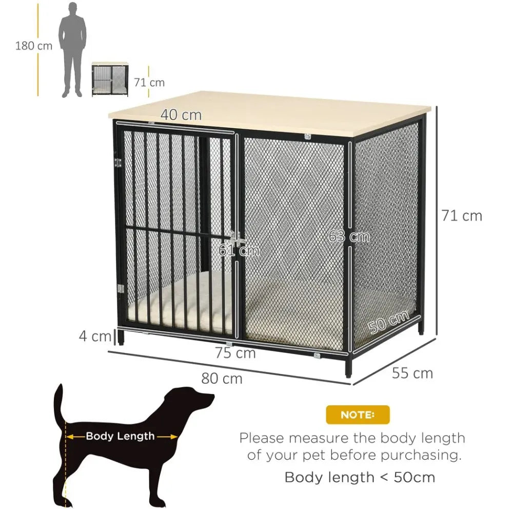 Medium Beige Dog Crate