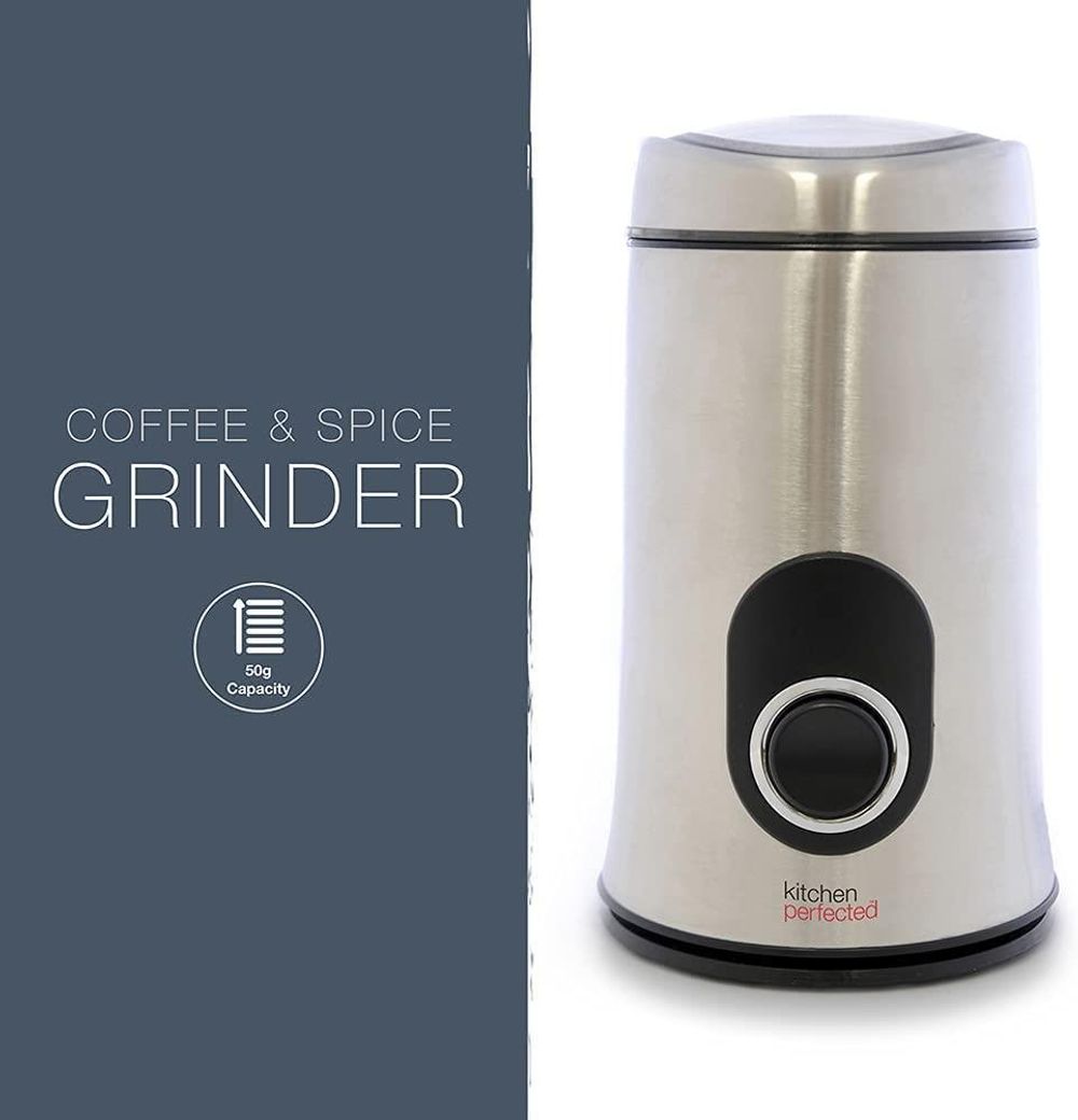 Stainless Steel Coffee & Spice Grinder