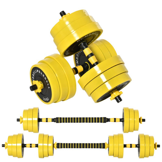 Dumbbells Set With Plate Bar 30kg