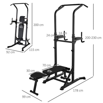 Adjustable Dip Stands, Multi-Functional