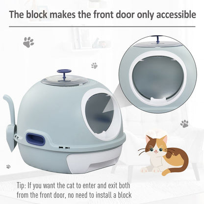 Cat Litter Box Grey