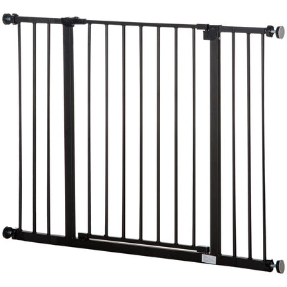 Dog Stair Gate Pressure Fit Black