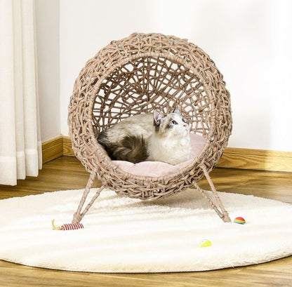 Wicker Cat Bed