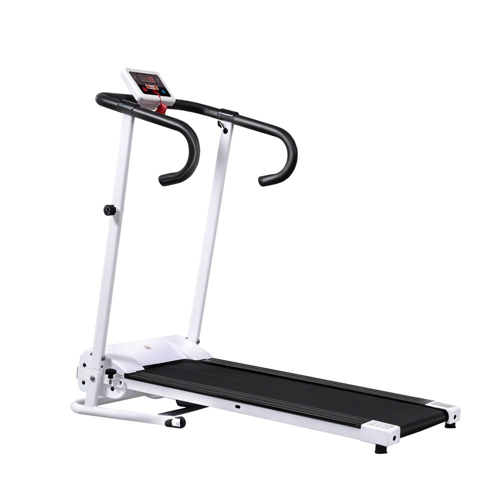 Folding Treadmill: 1-10km/h, Safety Stopper