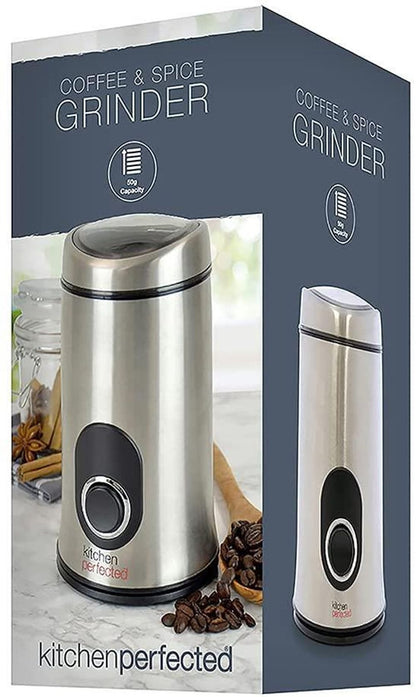 Stainless Steel Coffee & Spice Grinder