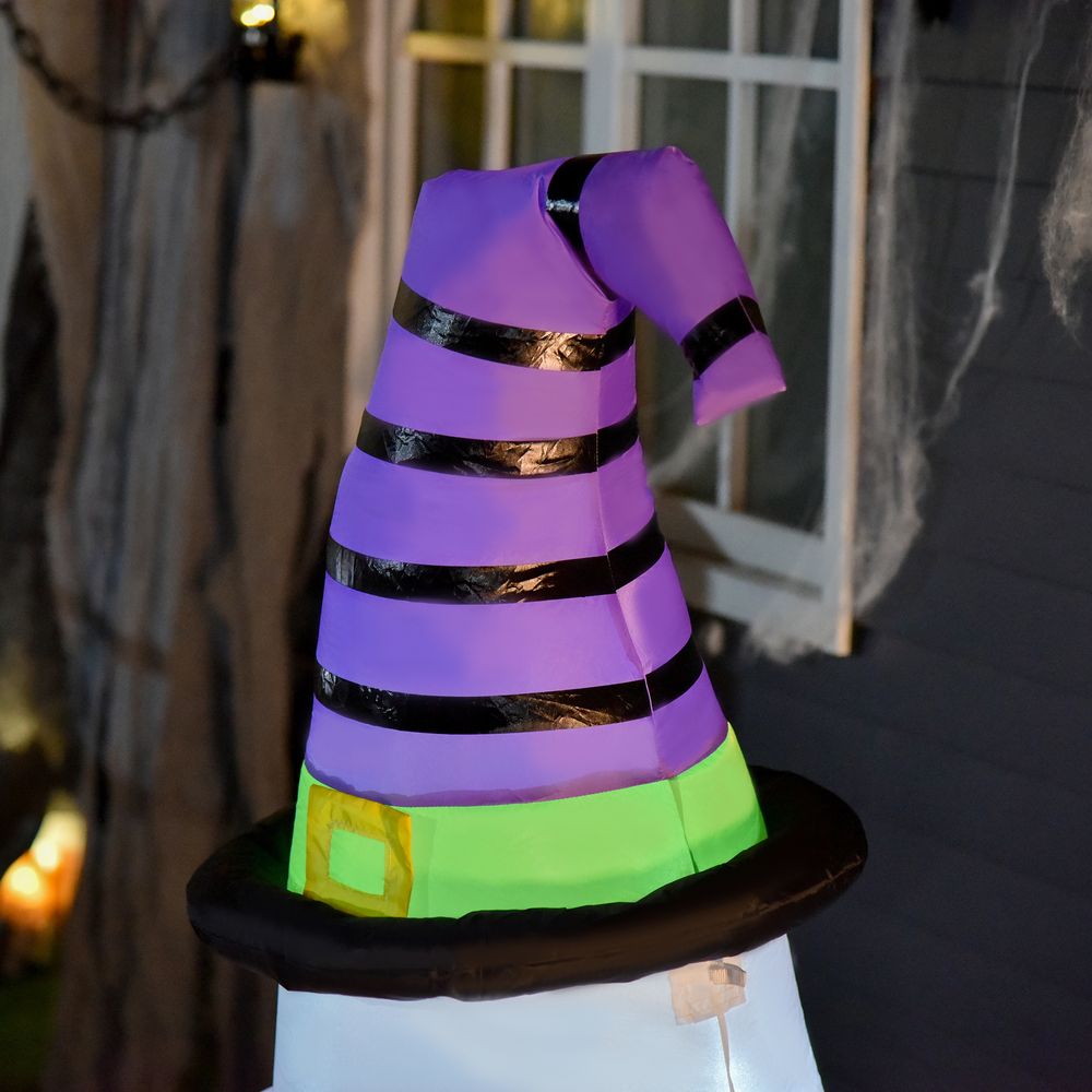 Witch Ghost 1.2m Inflatable Halloween LED Weather-Resistant