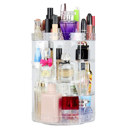 360-Degree Rotating Makeup Organiser