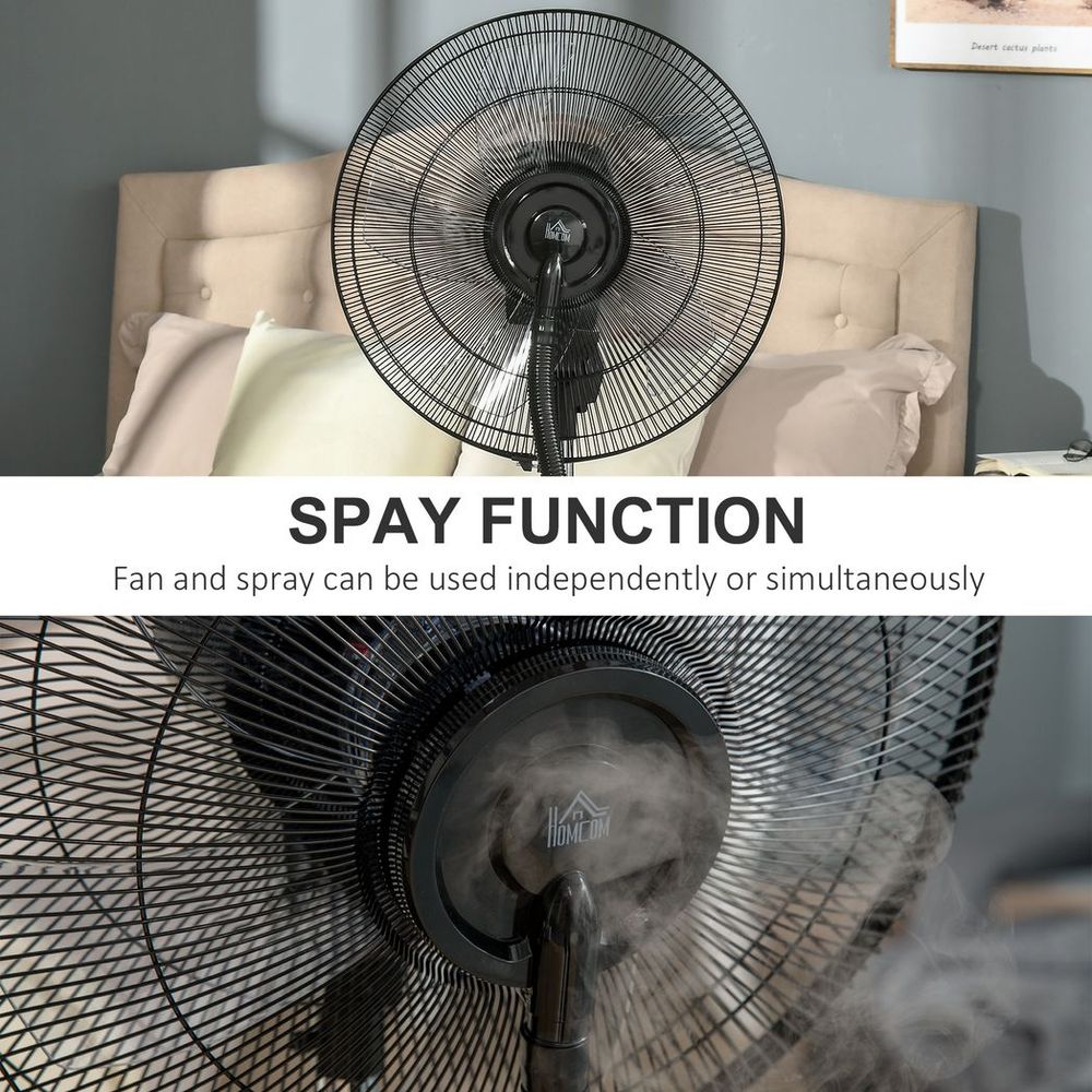 Standing Pedestal Water Mist Fan