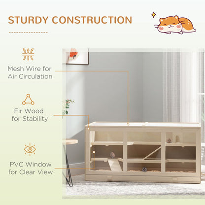 Wooden Cage for Rodents