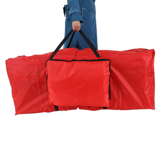 Christmas Tree Storage Bag with Side Pocket Red