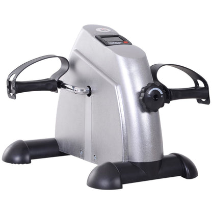 Portable Mini Exercise Bike, Silver