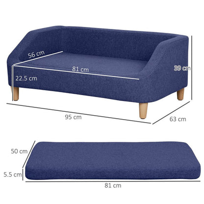 Large Pet Sofa in Blue