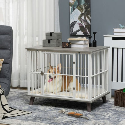 Dog Crate Side End Table