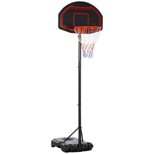 Basketball Hoop Stand with Wheels & Adjustable Height