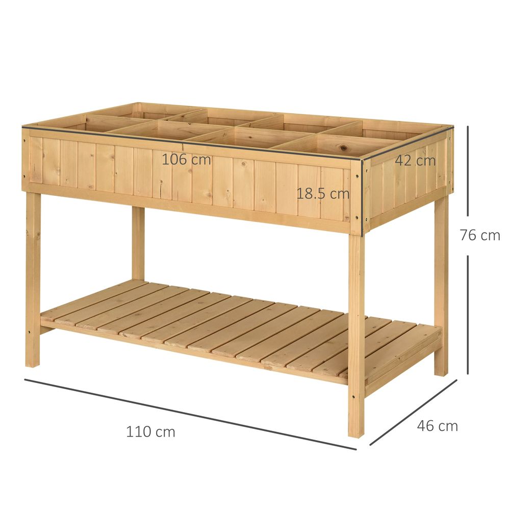 Planter Table 8 Section