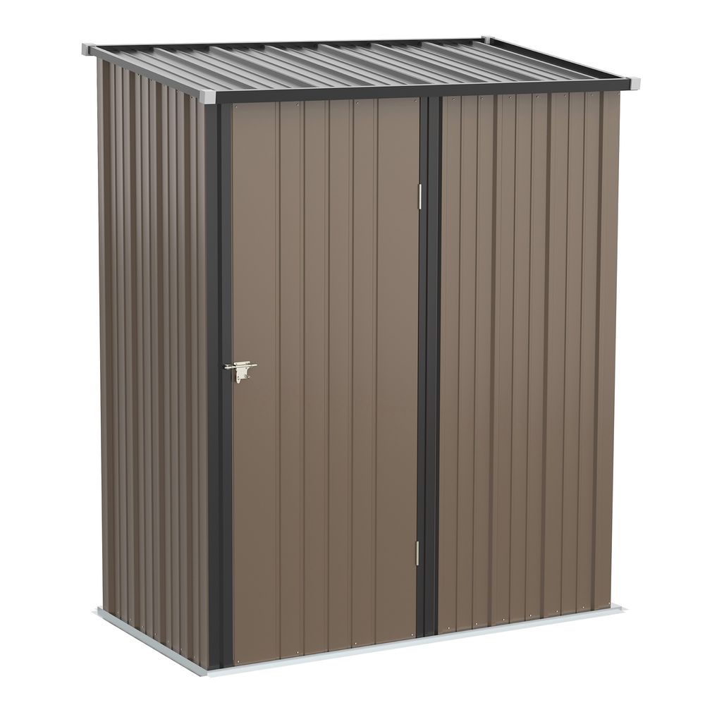 Garden Storage Shed with Lockable Door