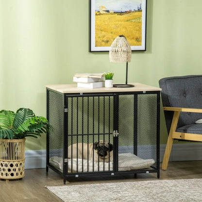 Medium Beige Dog Crate