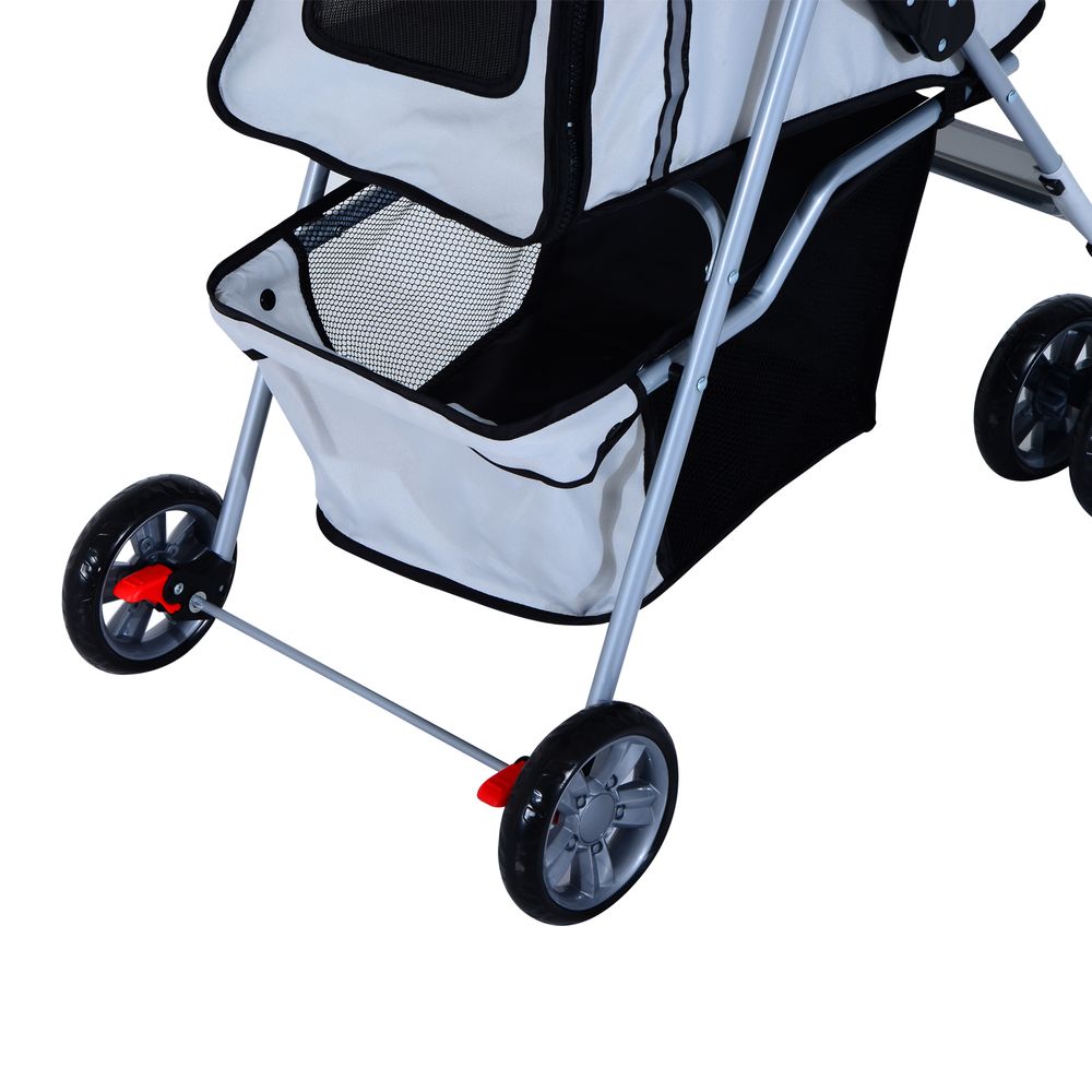 Pet Stroller Grey