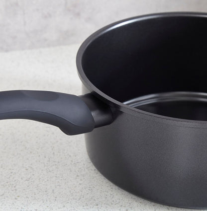 Black 5 Piece Carbon Steel Cookware Set