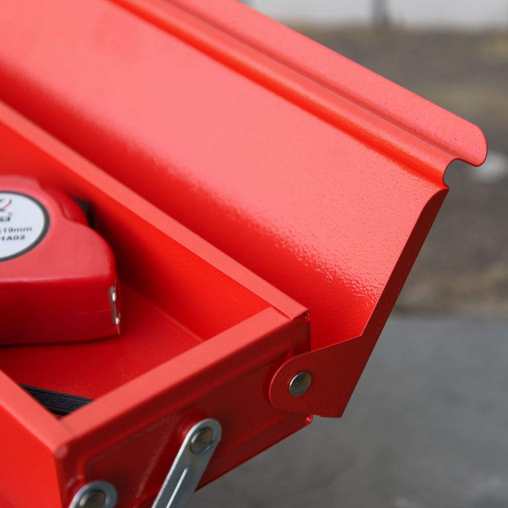 Red Metal Tool Box