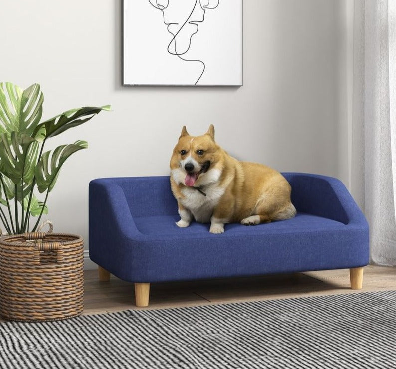 Large Pet Sofa in Blue