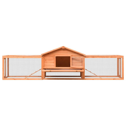 Large Wooden Rabbit Hutch