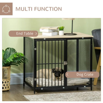 Medium Beige Dog Crate