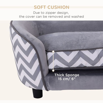 XS Pet Sofa in Grey