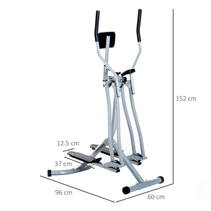 Cross Trainer Fitness Machine with LCD Display