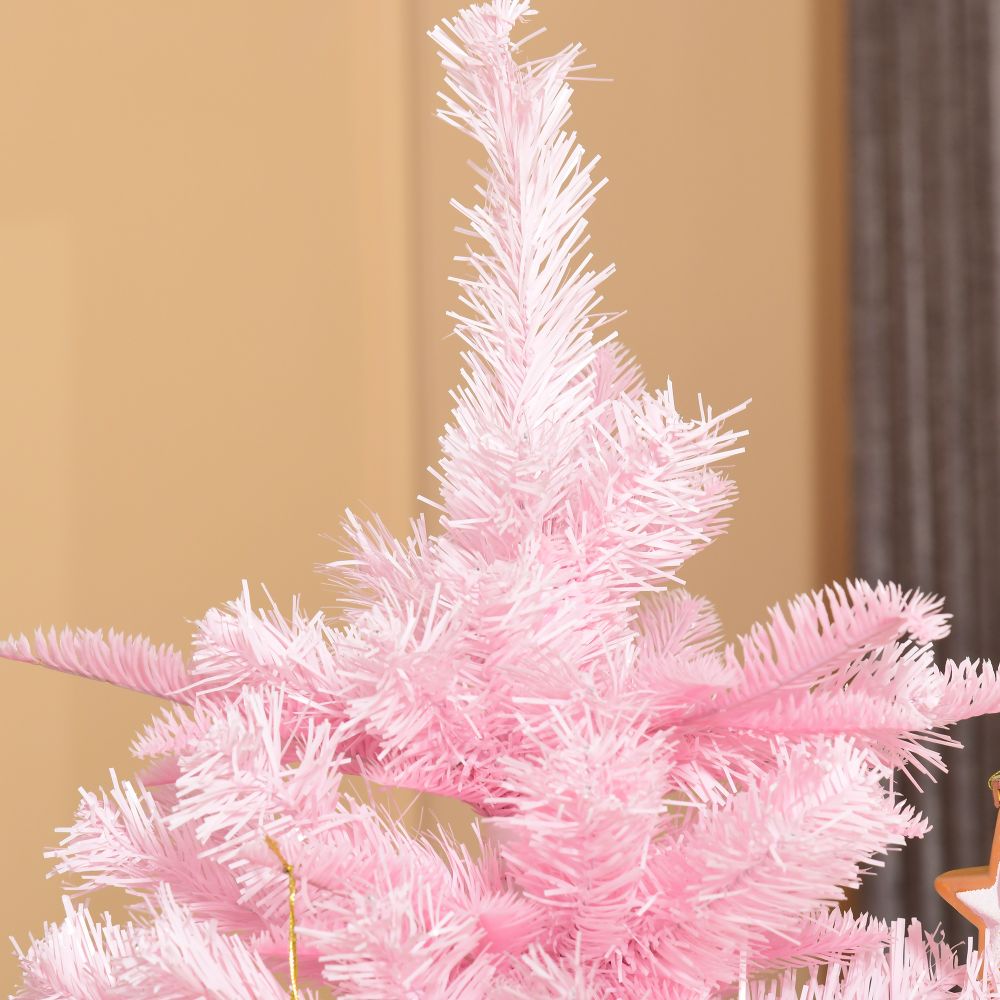 Pink Artificial Christmas Tree 6ft