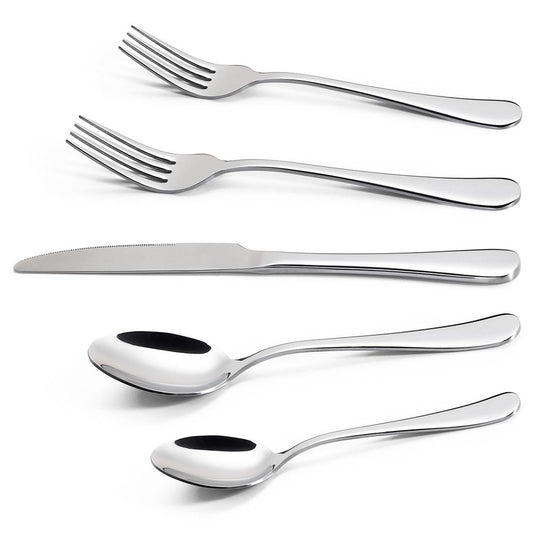 Flatware Cutlery Dinner Set Stainless Steel x20
