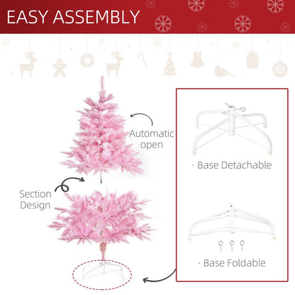 Pink 4ft Artificial Christmas Tree