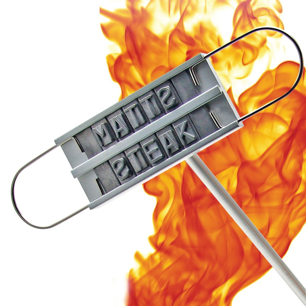 Customisable BBQ Branding Iron