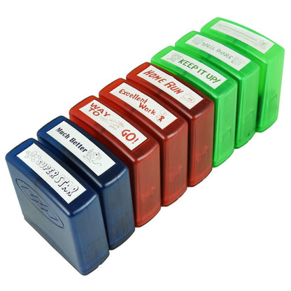 School Marking Stamps x8