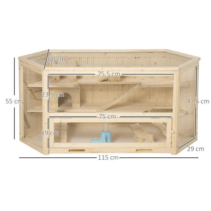 Hamster Gerbil 3-Tier Play Centre