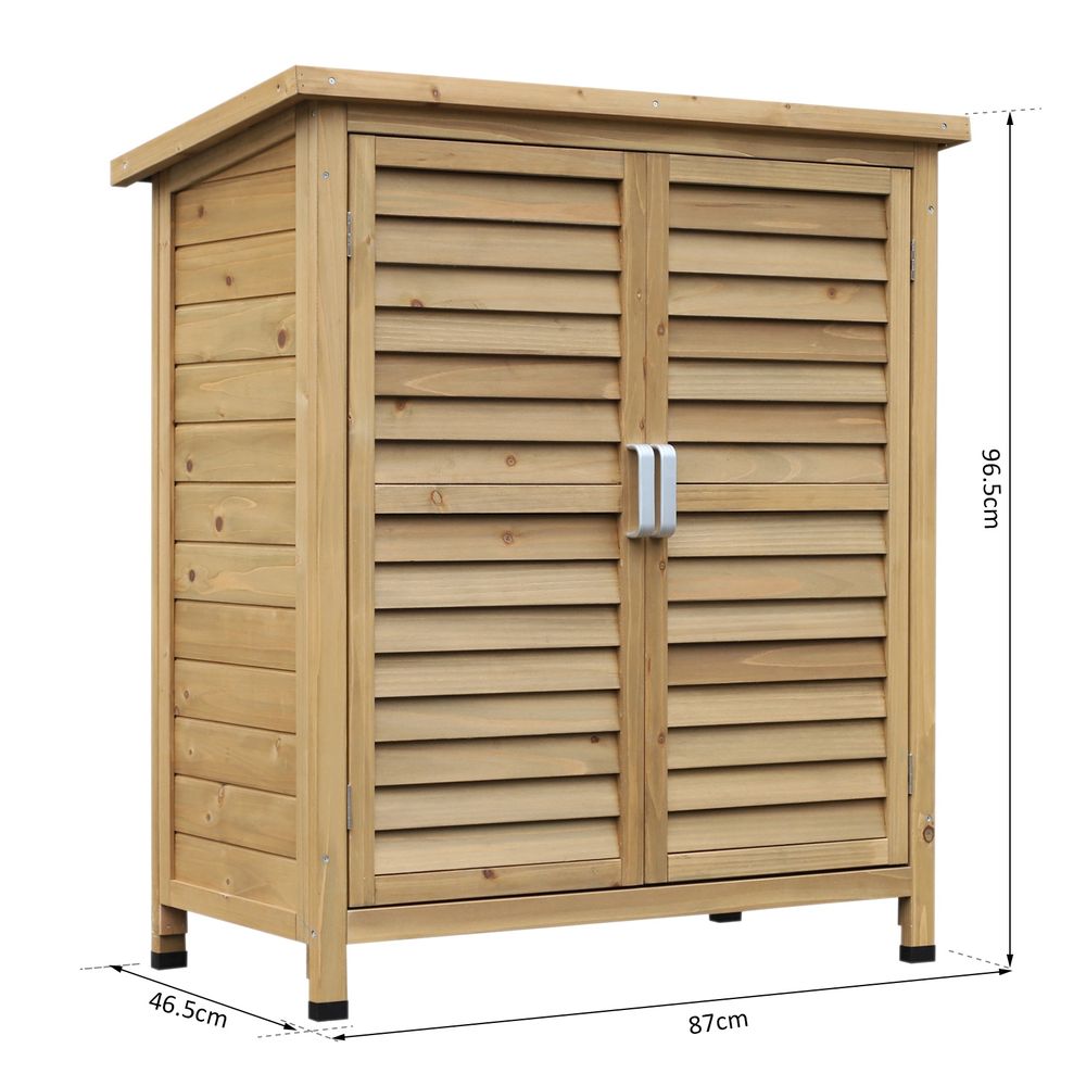 Outdoor Garden Storage Cabinet