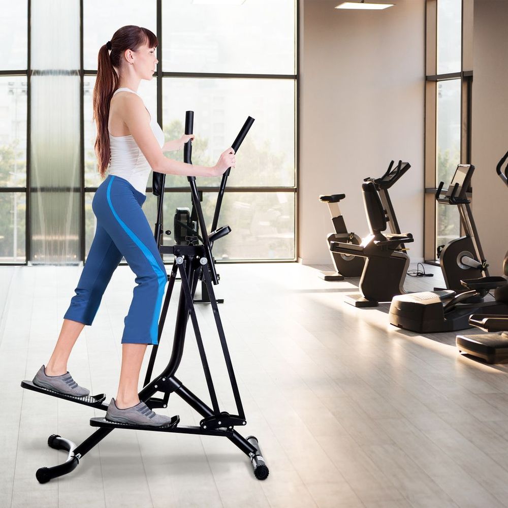 Cross Trainer for Home Gym in Black