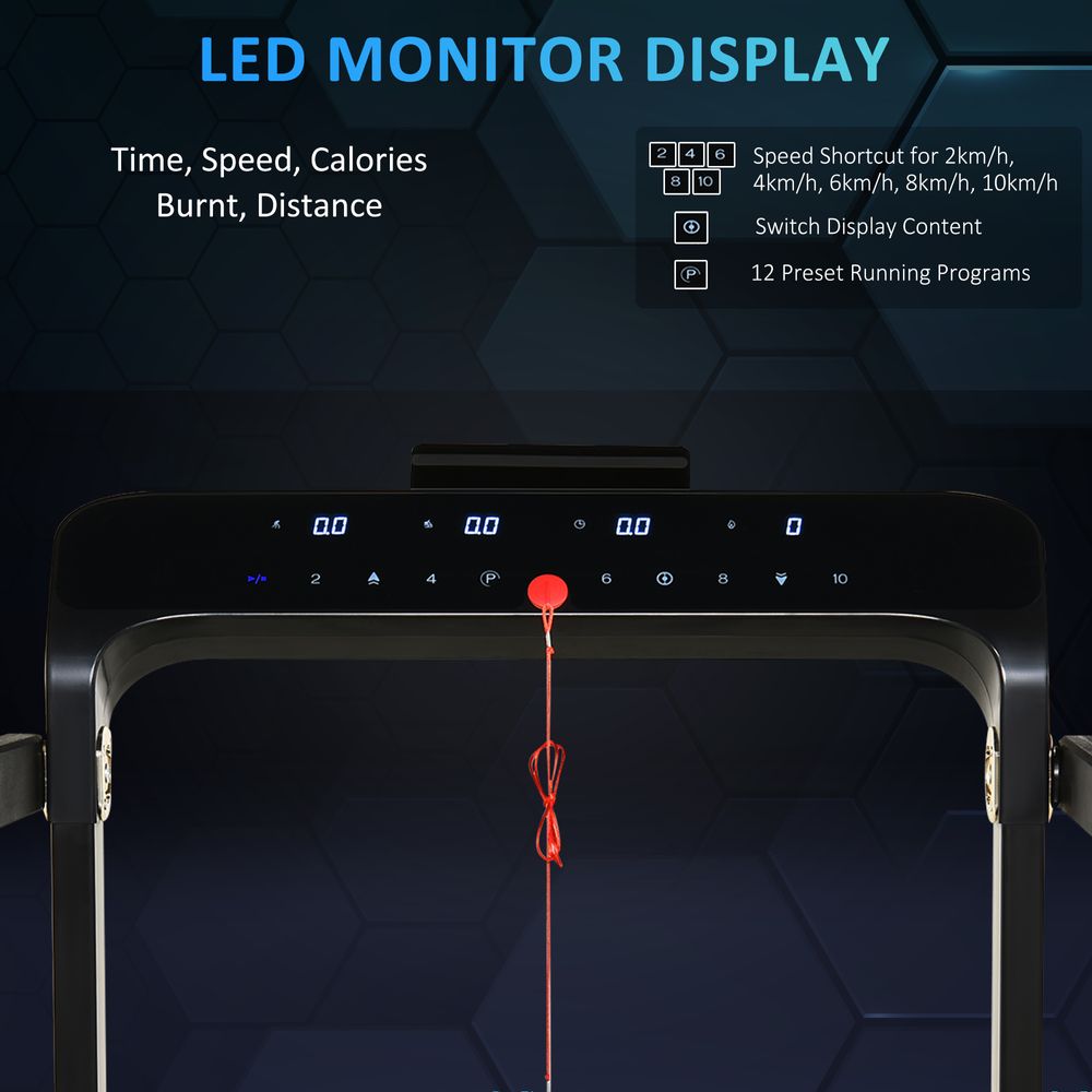 Electric Treadmill Foldable 1.85HP