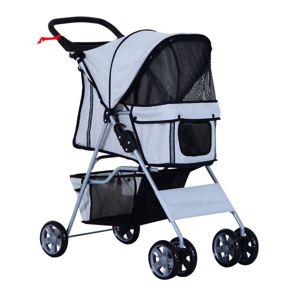 Pet Stroller Grey