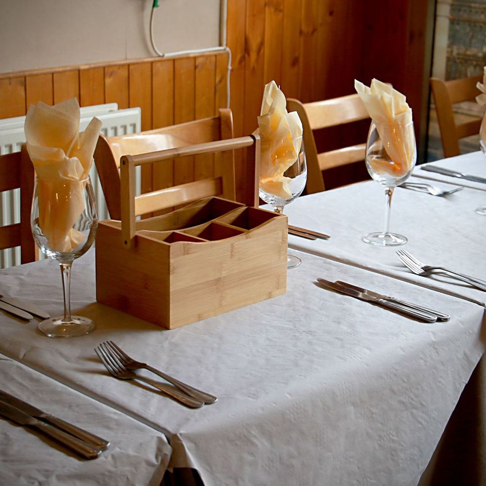 Bamboo Cutlery and Utensil Holder