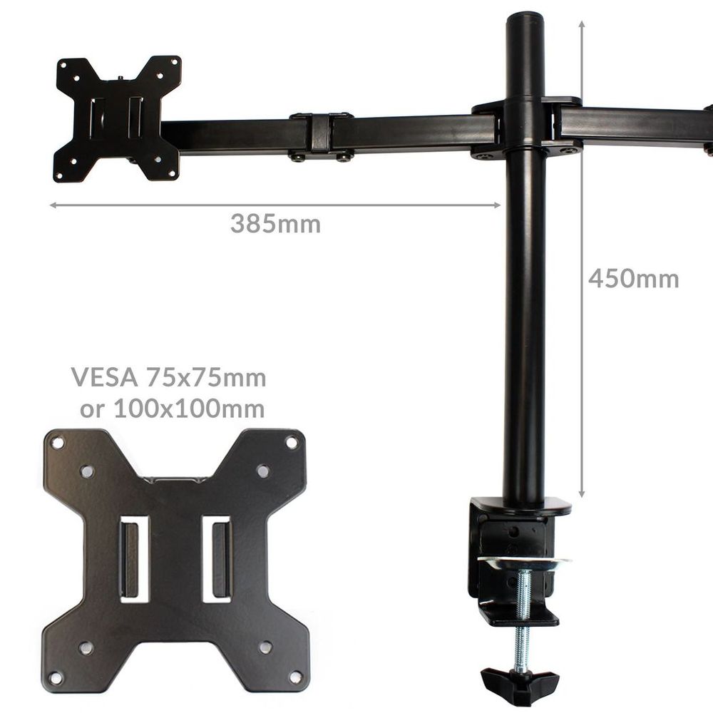 Monitor Mount Dual-Arm