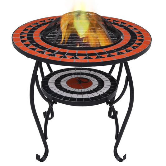 Mosaic Ceramic Fire Pit